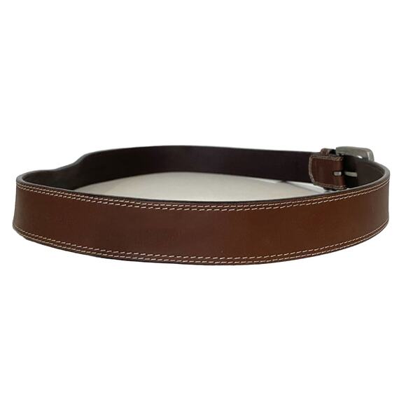 Timberland PRO Men’s Brown Belt Size 40 Genuine Full Grain Leather Distressed - Picture 12 of 16
